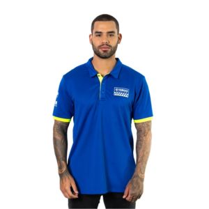 CAMISETA POLO YAMAHA RACING AZUL MASCULINA