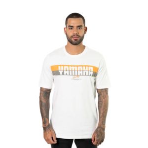 CAMISETA YAMAHA DUAL BEIGE MASCULINA