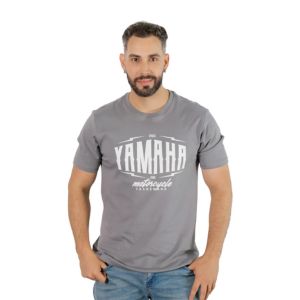 CAMISETA YAMAHA MOTORCYCLE GRIS MASCULINA