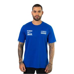 CAMISETA YAMAHA RACING AZUL MASCULINA