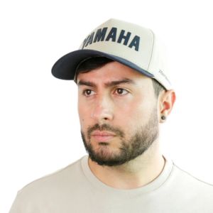 GORRA YAMAHA HERITAGE BEIGE CURVA